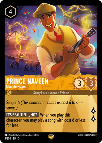 Prince Naveen Ukulele Player